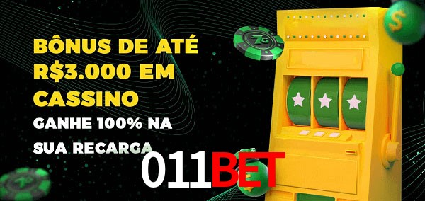 011Bet melhor bônus de depósito